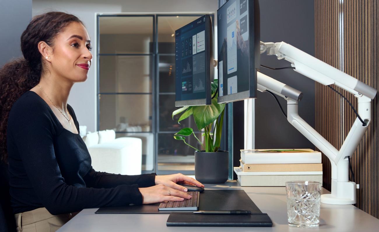 Monitor Arms slider